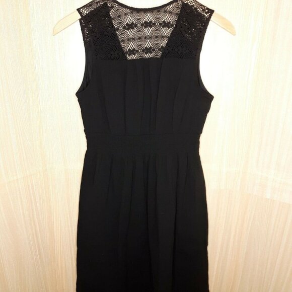 Eddie Bauer  Lined Textured Knee Length Dress 10 - Picture 2 of 7